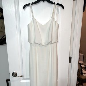 Dress the Population white dress